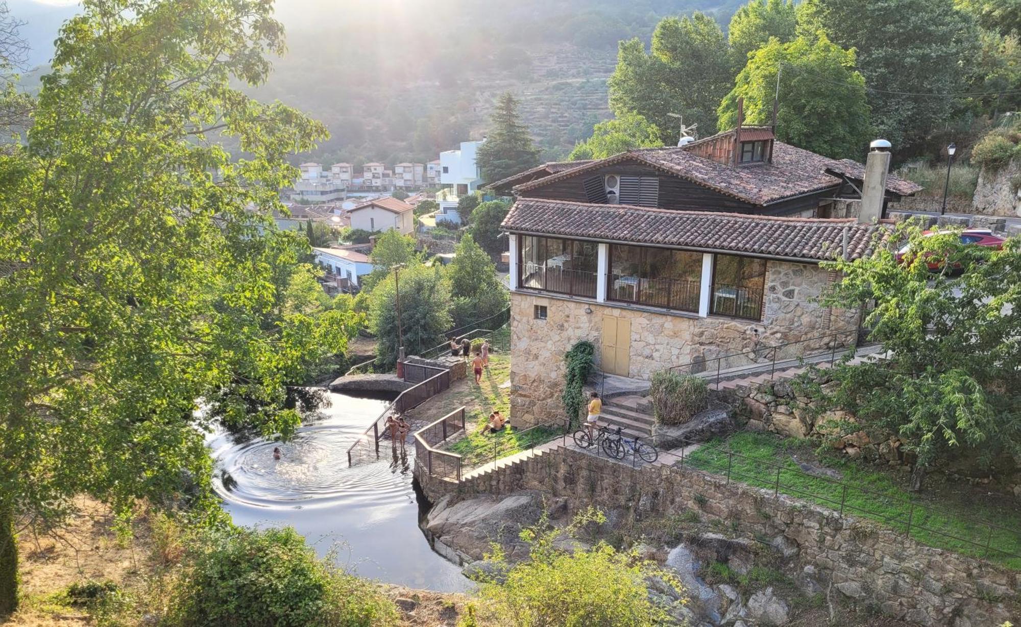 Hotel Rural El Molino Banos De Montemayor Bagian luar foto